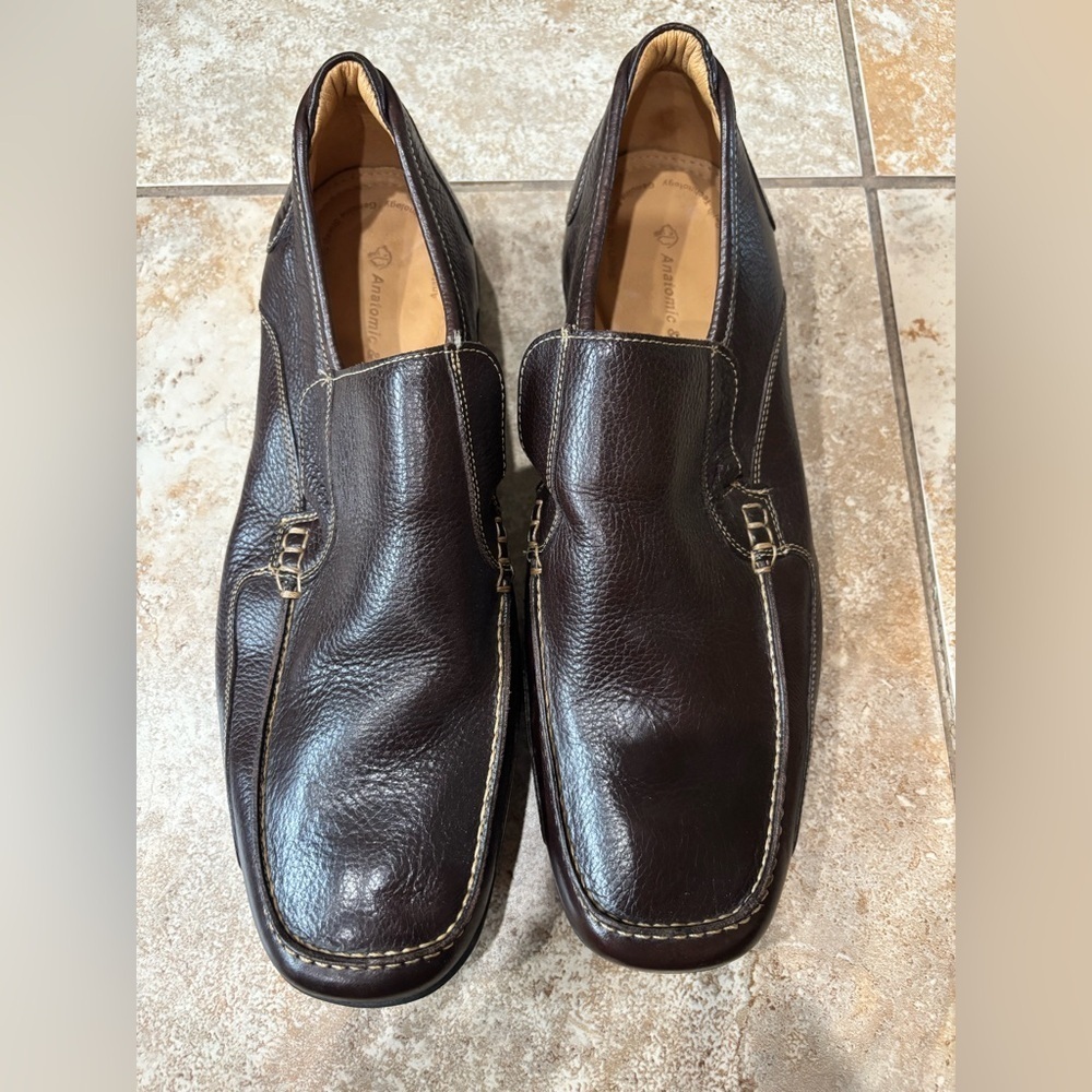 Anatomic shoes Men's Brown Leather Loafers